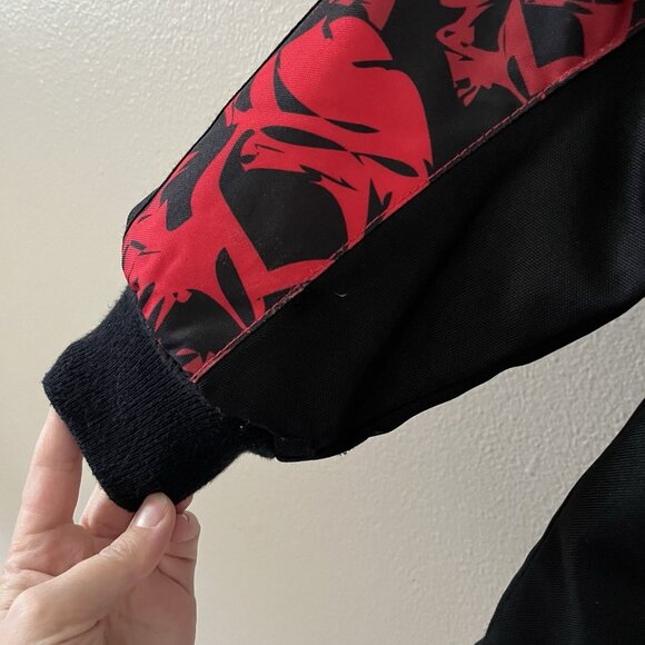 coldwave snowmobile jacket Racing Red Skull Youth 14 Kids Winter Sports Full zip - Picture 4 of 8